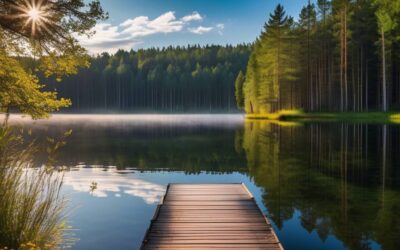 Najpiękniejsze zakątki nad jeziorami na Mazurach